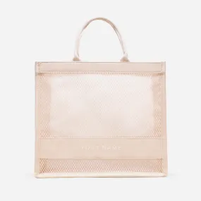 Alyssa Large Mesh Tote