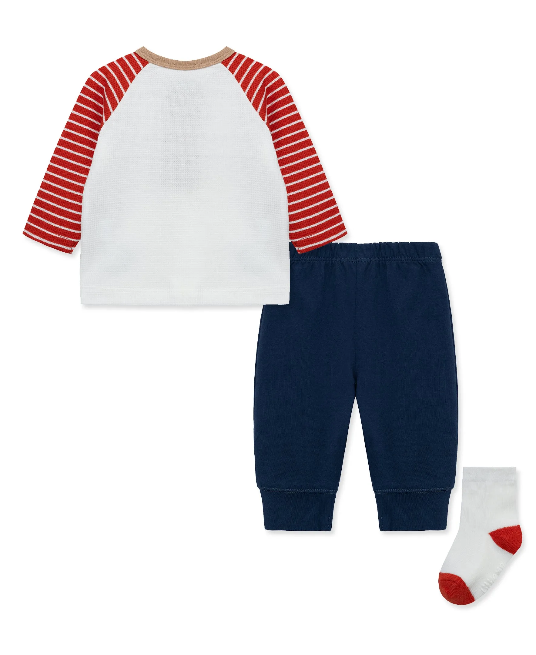 Bear Icon Jogger Set (3M-12M)