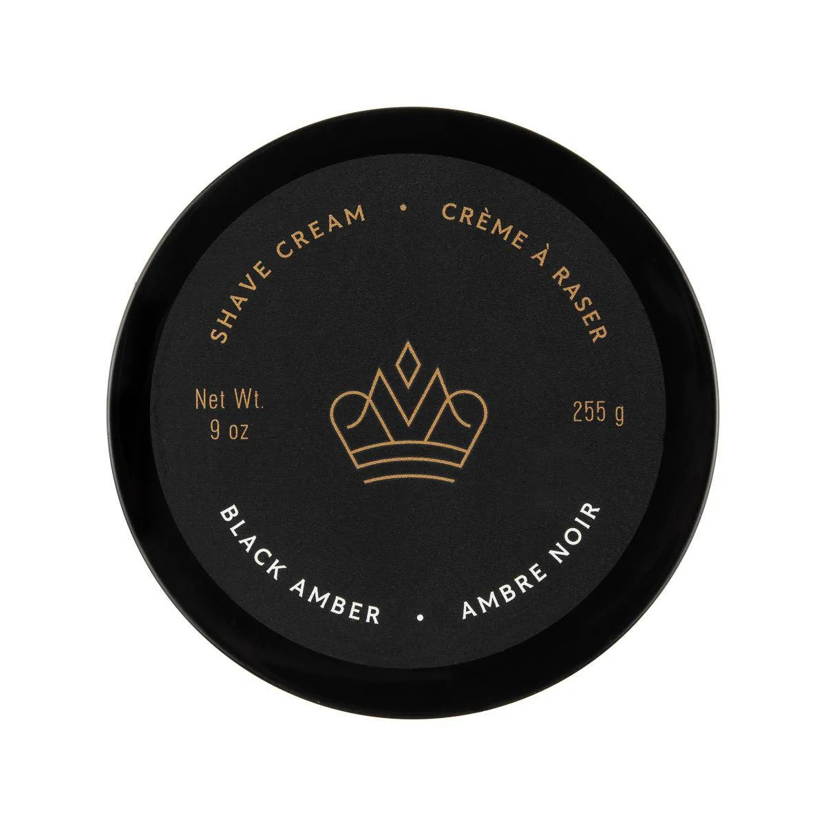 Black Amber Shave Cream Tub