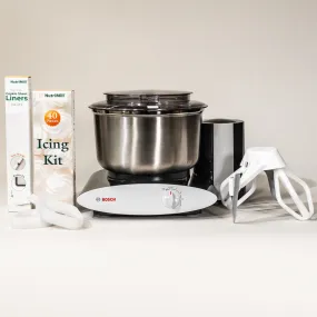 Bosch Universal Plus Mixer - Baker's Pack Bundle, Black