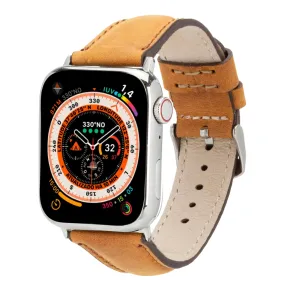 Classic Band for Apple Watch Ultra 49mm, Golden Brown