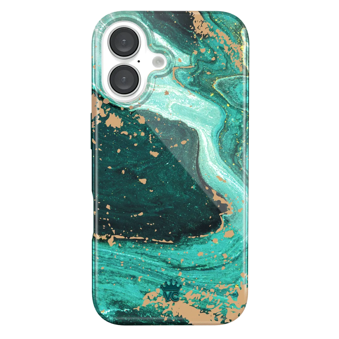 Emerald Marble iPhone Case