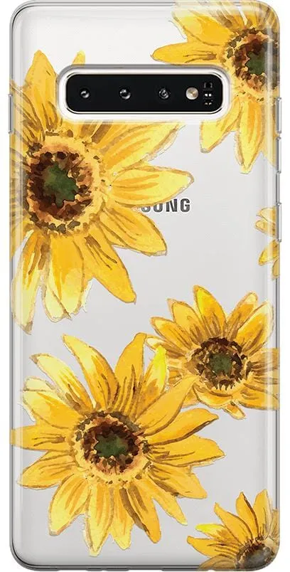 Golden Garden | Yellow Sunflower Samsung Case