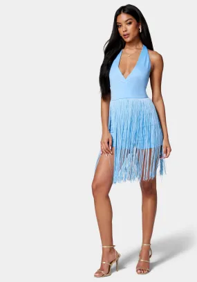 Knit Fringe Romper