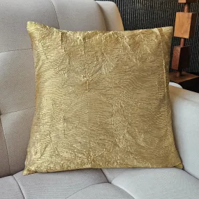 Metallic Gold Cushion Cover 40x40 cm