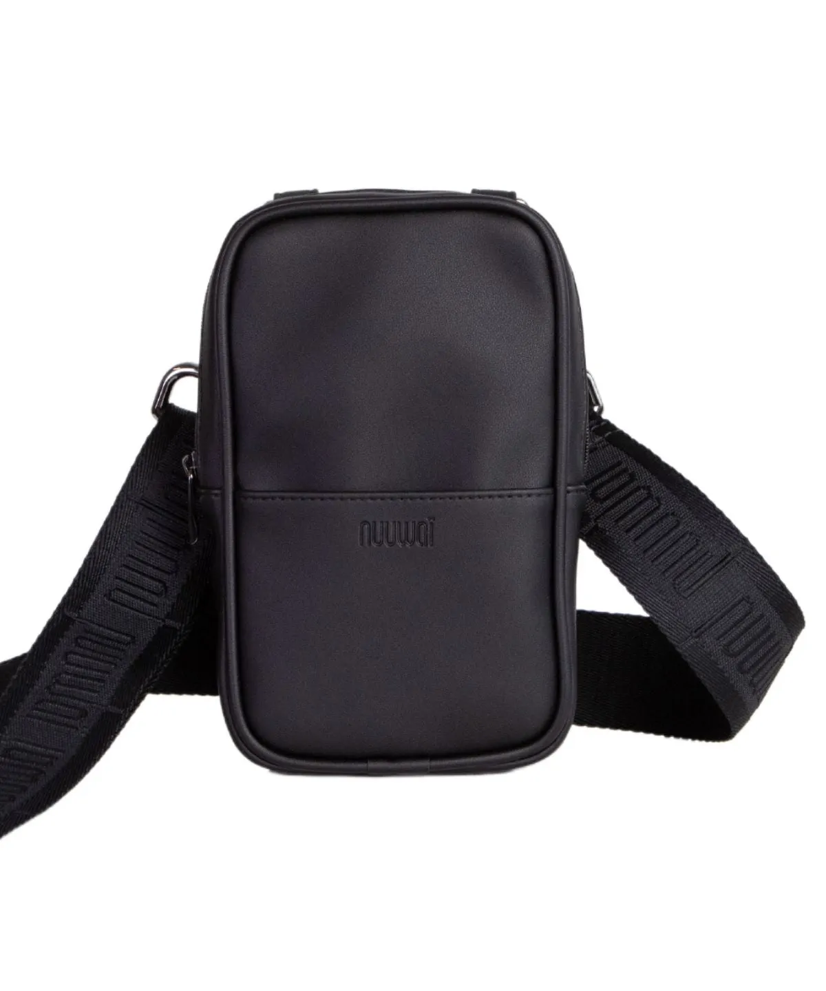 nuuwaï - Vegan Phone Bag - KARLI deep black