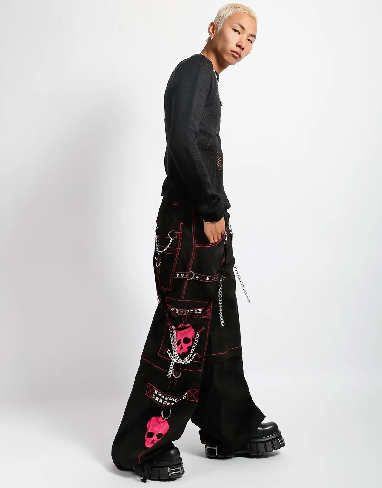 SUPER SKULL PANT PINK